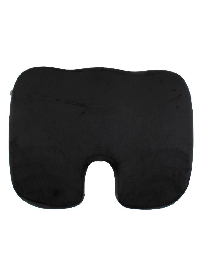 موب وسادة مقعد اسفنج ميموري فوم  مصمم للراحة  لون أسود - Image 1