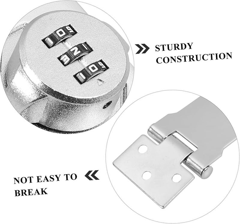 Solid Casting Cabinet Lock for Kitchen Drawer File and Shoe Lockers Easy to Use - Image 4