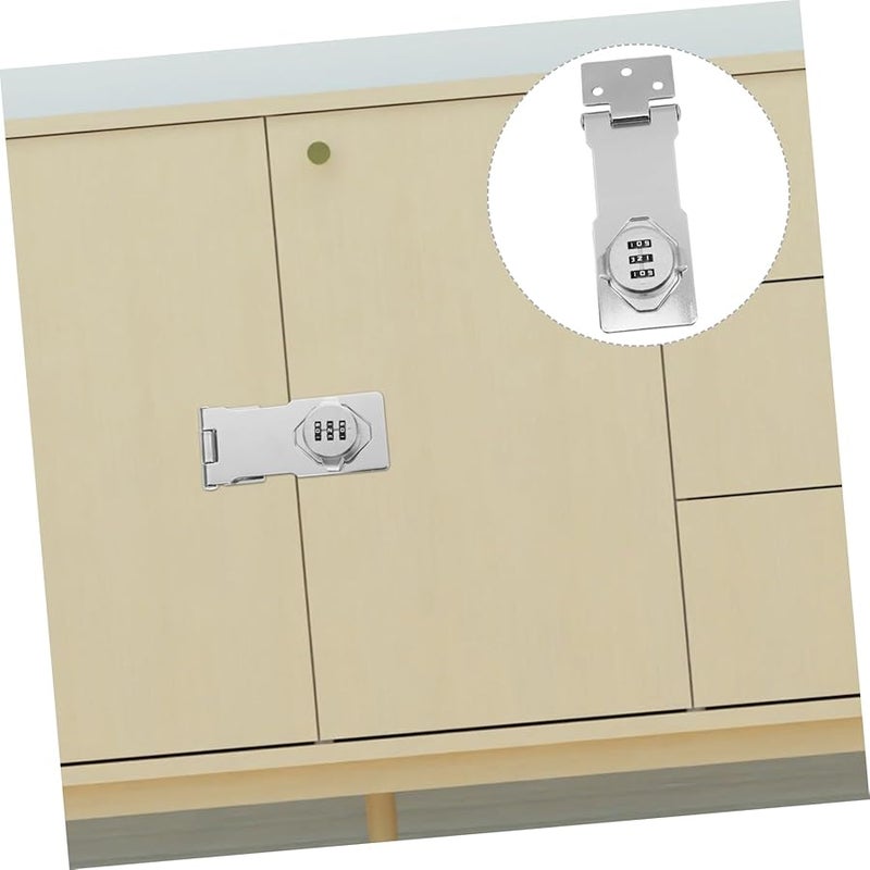 Solid Casting Cabinet Lock for Kitchen Drawer File and Shoe Lockers Easy to Use - Image 3