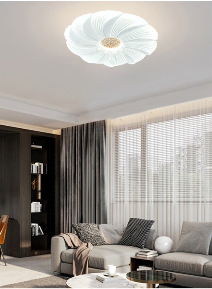 MODI Modern LED Ceiling Light 80W, 3 Color Changing Flush Mount Fixture, 6000LM Super Bright, Round PVC Ceiling Lamp for Bedroom, Living Room, Kitchen, Office Lighting - Image 4