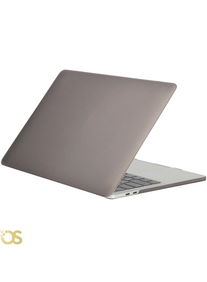 OS Hard Shell Protective Case for MacBook Air 13.6-inch — Matte Gray — Compatible with A2681, A3113 & A3240 Models - Image 1