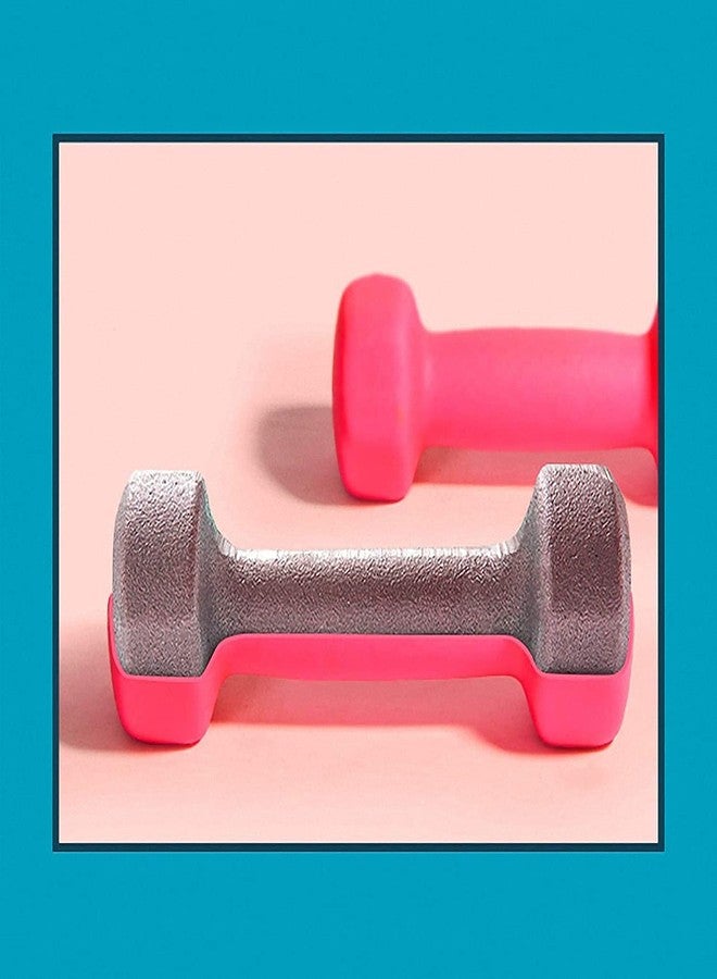 GYMINGWORLD Gyming World® (1 kg x 2 = 2 kg) Vinyl coated multicolour Hex dumbbells (1 pair) Imported choice for home and gym workout - Image 2