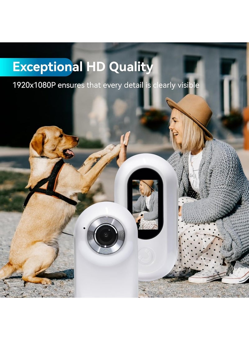 general Cat Collar Dog Collar Camera: Mini Action Camera 1080P with 8G SD Card POV Video Record Small Body Cam for Pet Tracker Monitor Sports Cycling - Image 2