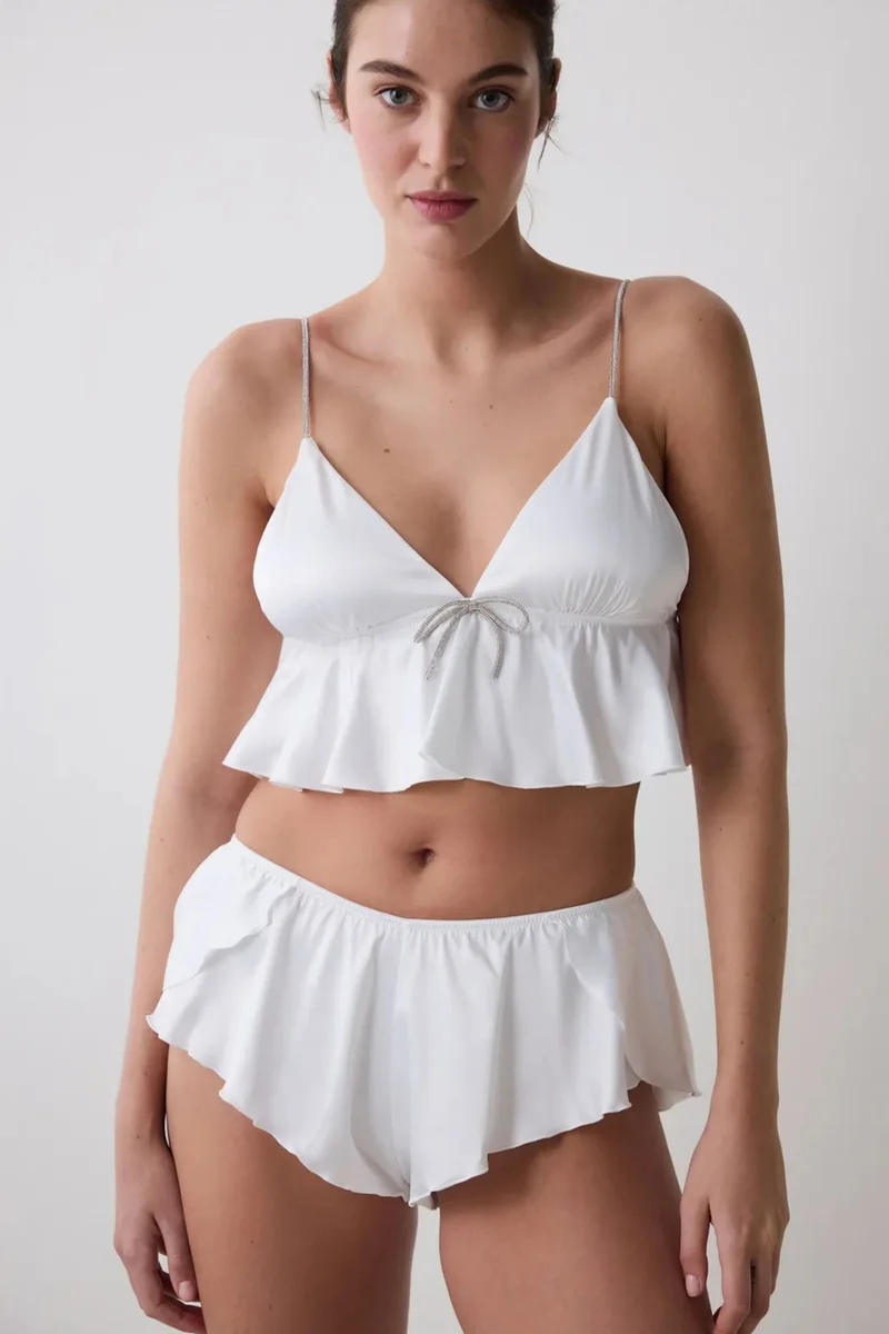 Penti PENTI Women's Satin Crinkle Bralette