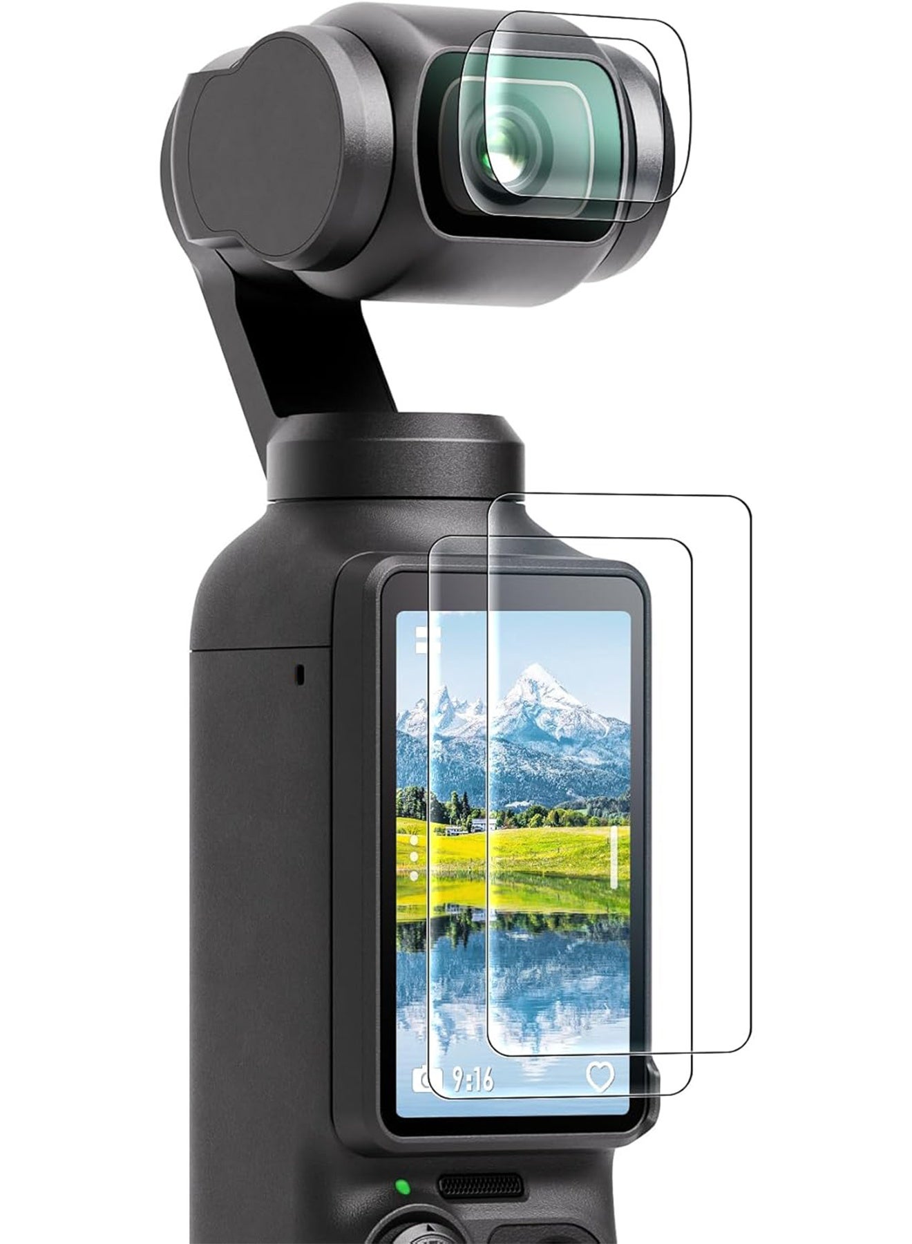 جينيريك جينيريك واقي شاشة وعدسة لـ DJI Pocket 3 و Pocket 4