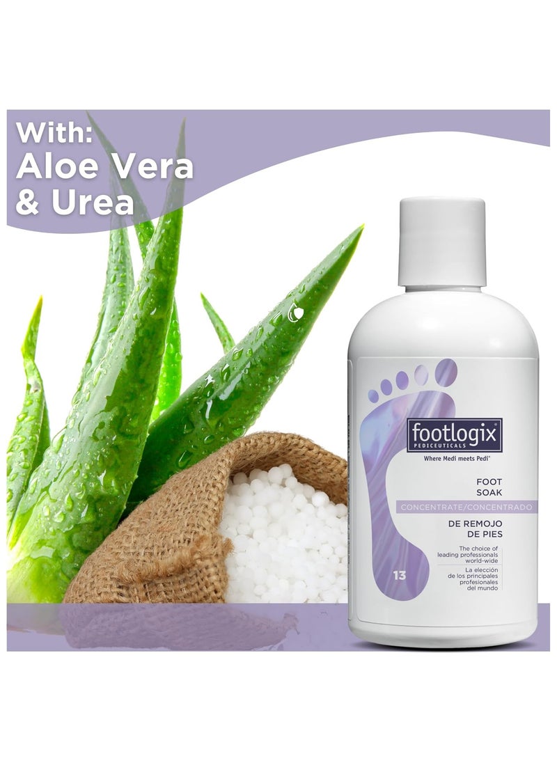 Footlogix - Foot Soak Concentrate, 8.45 oz - Gentle Cleansing, Foot Bath Soak, Soften Dry Feet and Calluses 250ml - Image 1