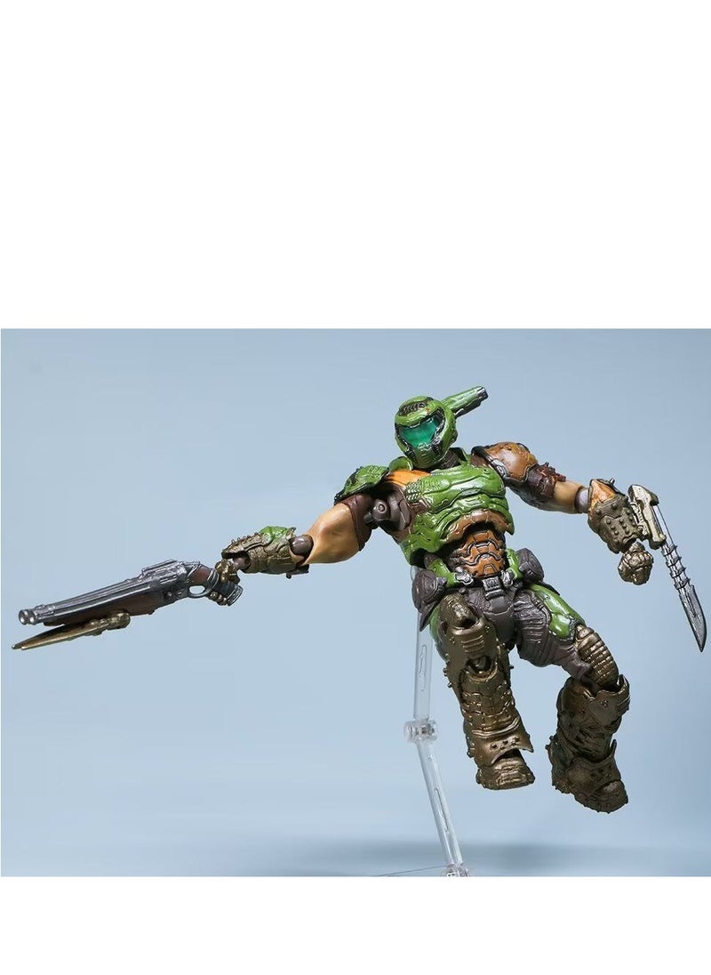 null - Figma SP-140 DOOM Eternal Action Figure Demon Slayer with Multiple Points of Articulation  Highly Detailed for Collectors and Gamers - Image 1
