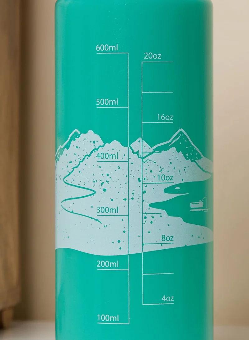 GENTLEMEN'S HARDWARE Glow In The Dark Water Bottle 700Ml