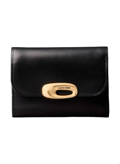 CALVIN KLEIN Engraved Trifold Wallet