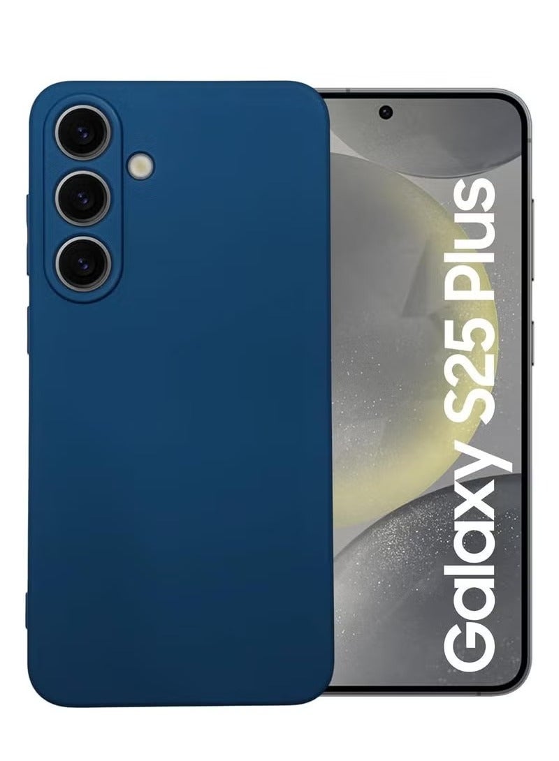 ELTRAZONE Samsung Galaxy S25 Plus Liquid Silicone Case with Shockproof Bumper, Full-Body Protection, Scratch-Resistant Anti-Fingerprint Design, and Soft-Touch Slim Cover for 6.7-Inch Phone - Image 1