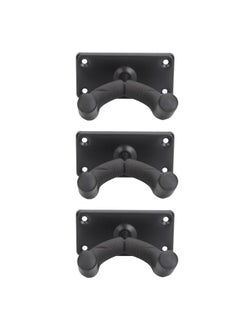 Thoraya 3Pcs Guitar Wall Mount Hanger Hook Bracket Iron Metal Holder for Bass Volin with Accessories  - Image 2