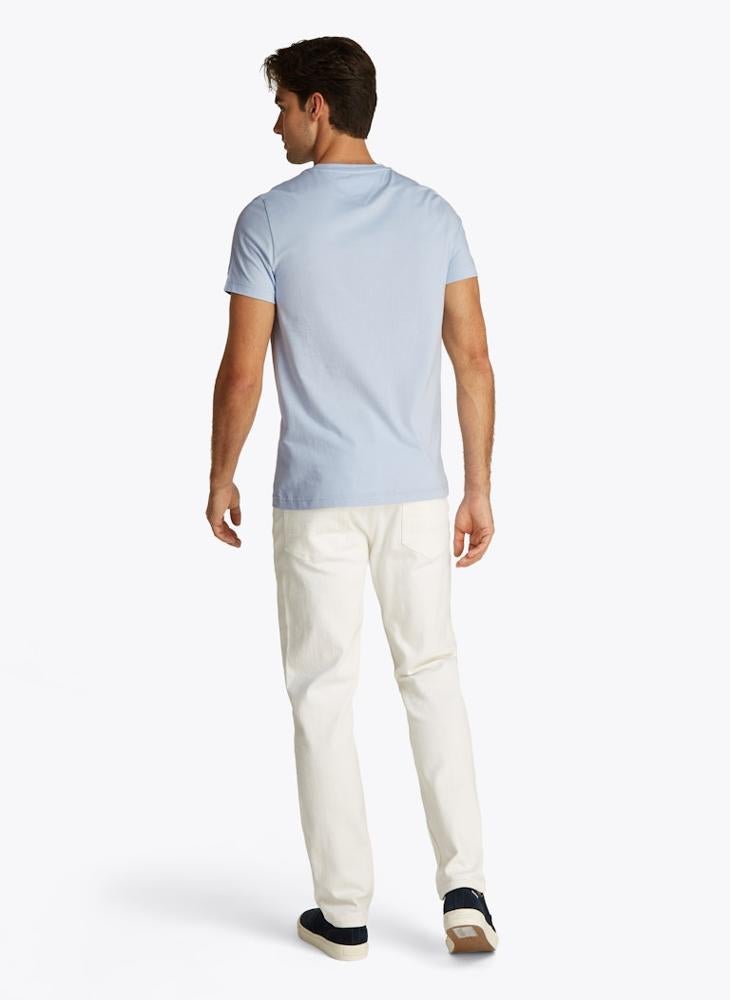 TOMMY HILFIGER - Slim T-Shirt With Embroidered Logo - Image 1