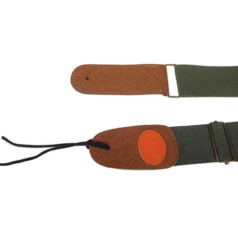 Juarez JRGST100 Guitar Strap, Green - Image 2