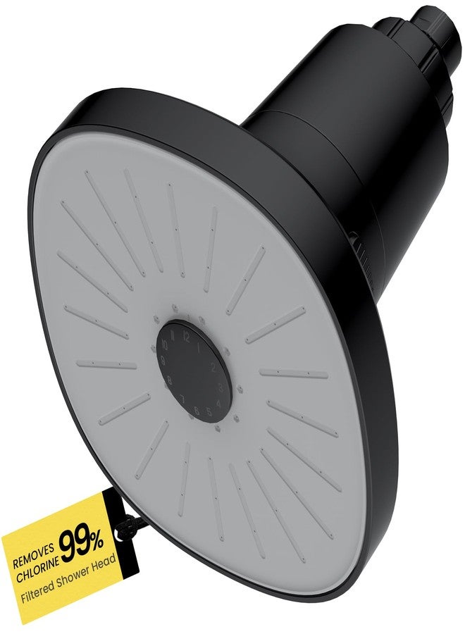 Ryamen Filtered Shower head, Rain Shower Head with Filter, High Pressure Shower Filter Head for Hard Water, 99% REMOVAL for Chlorine, Heavy Metals, Improves Skin & Hair, Matte Black - Image 1
