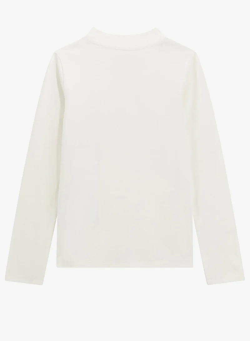 GUESS Kids Slogan Crew neck T-Shirt