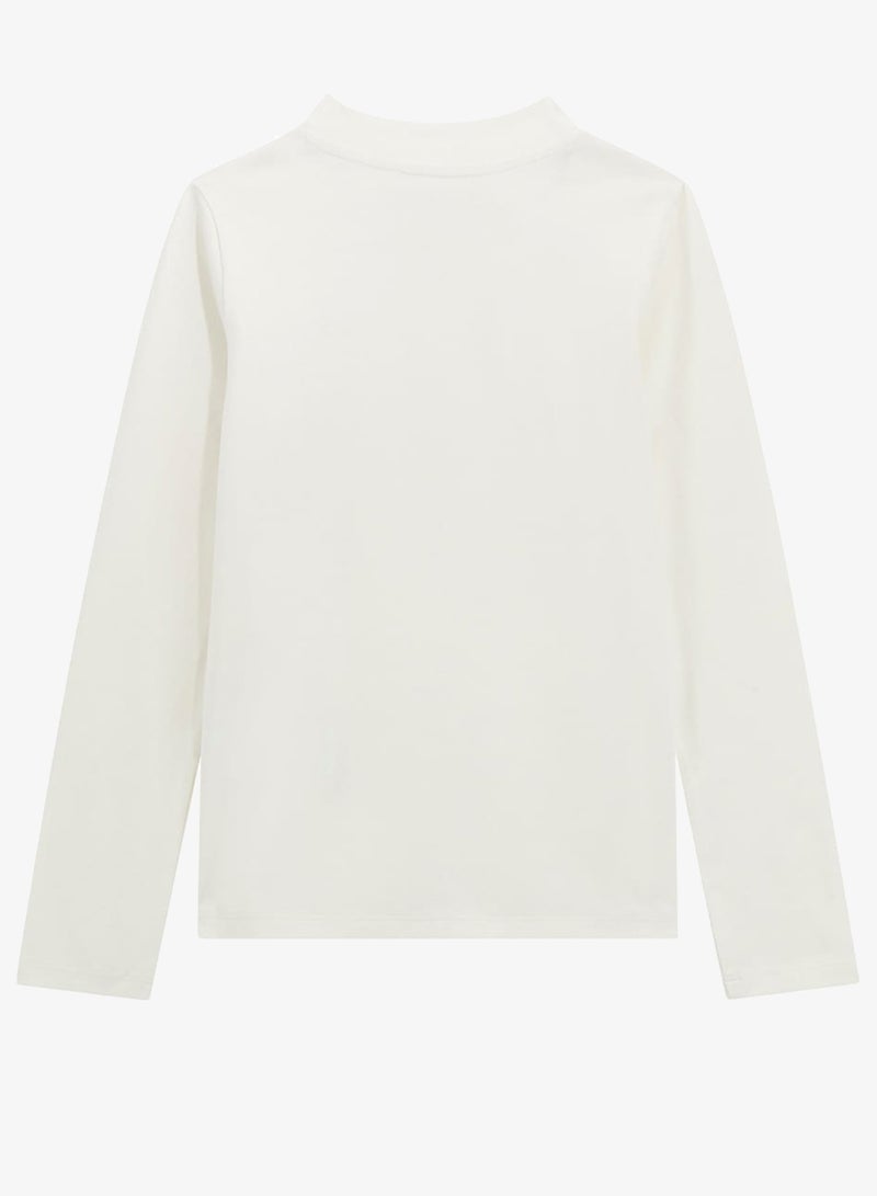 GUESS Kids Slogan Crew neck T-Shirt - Image 2