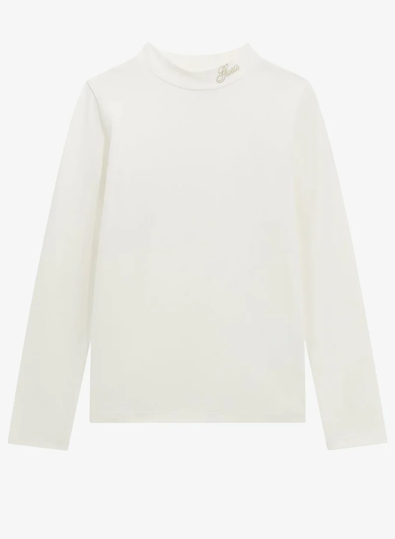 GUESS Kids Slogan Crew neck T-Shirt