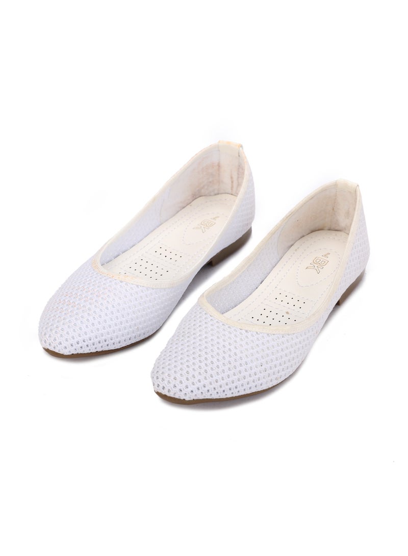 باليرينا نسائية خفيفة بسطح شبكي وتصميم مفرغ و نعل مريح - Image 2