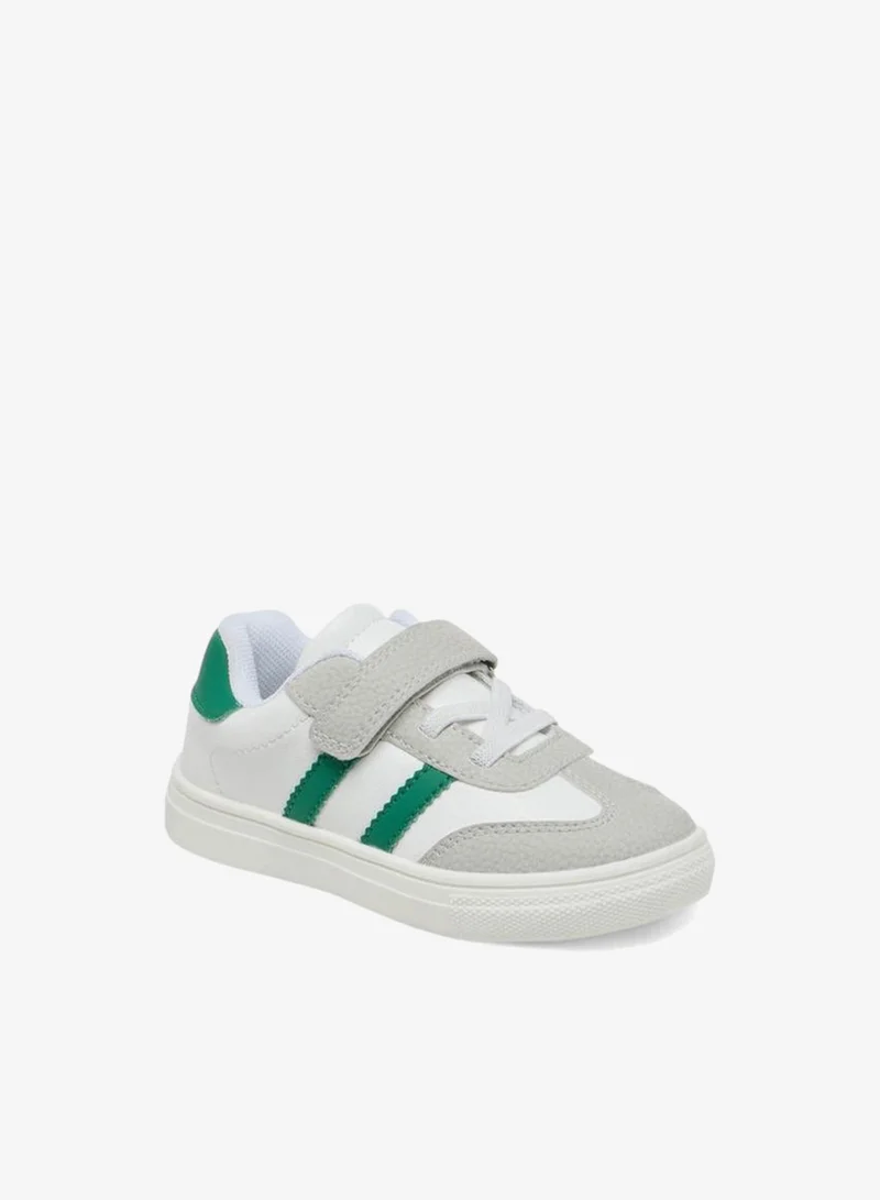 Barefeet Colourblock Sneakers with Hook and Loop Closure