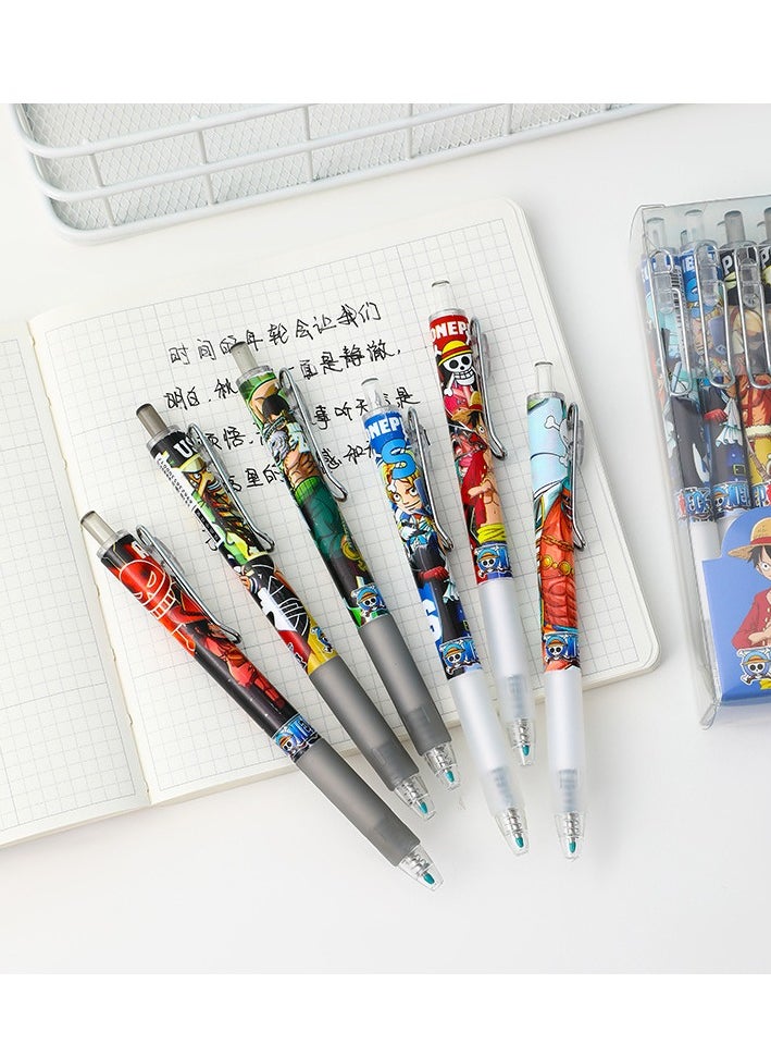 Generic - 12 Pieces Of Creative Boxed Click Pen Student Neutral Pen Metal Pen Clip Signature Pen - Image 1