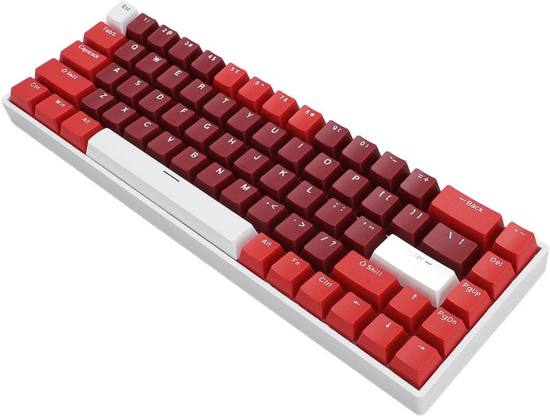Naroote 60 Keys RGB Mechanical Keyboard, 3 Mode Connection Wireless 2.4G Bluetooth 5.0 Type C Wired Compact Gaming Keyboard with Blue Switch, for 10 iOS HarmonyOS, Ideal for - Image 3
