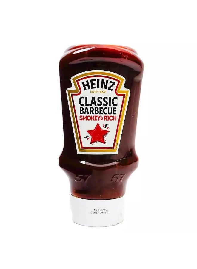 Heinz HEINZ Classic Barbecue Smokey and Rich Sauce Delicious For Dips, Topping, Marination. 480G  - Image 1