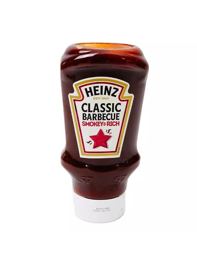 Heinz HEINZ Classic Barbecue Smokey and Rich Sauce Delicious For Dips, Topping, Marination. 480G  - Image 2