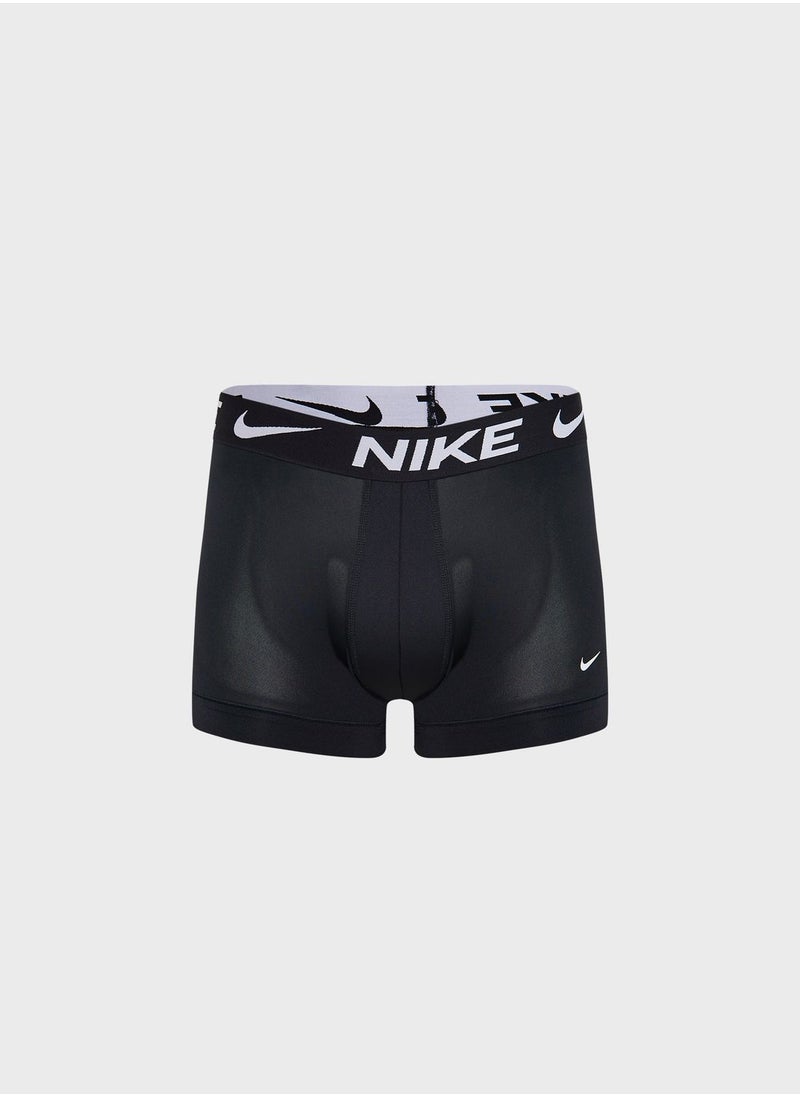 Nike - 3 Pack Dri-Fit Essential Micro Trunk - Image 1
