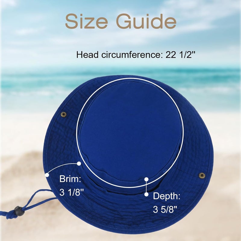 Phaiy Bucket Hat Wide Brim UV Protection Sun Hat Boonie Hats Fishing Hiking Safari Outdoor Hats for Men and Women - Image 5