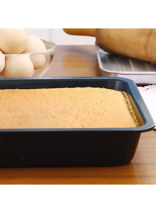 Small Square Cake Baking Pan Non Stick Wide Handle Multi Purpose Oven Tray - Image 4