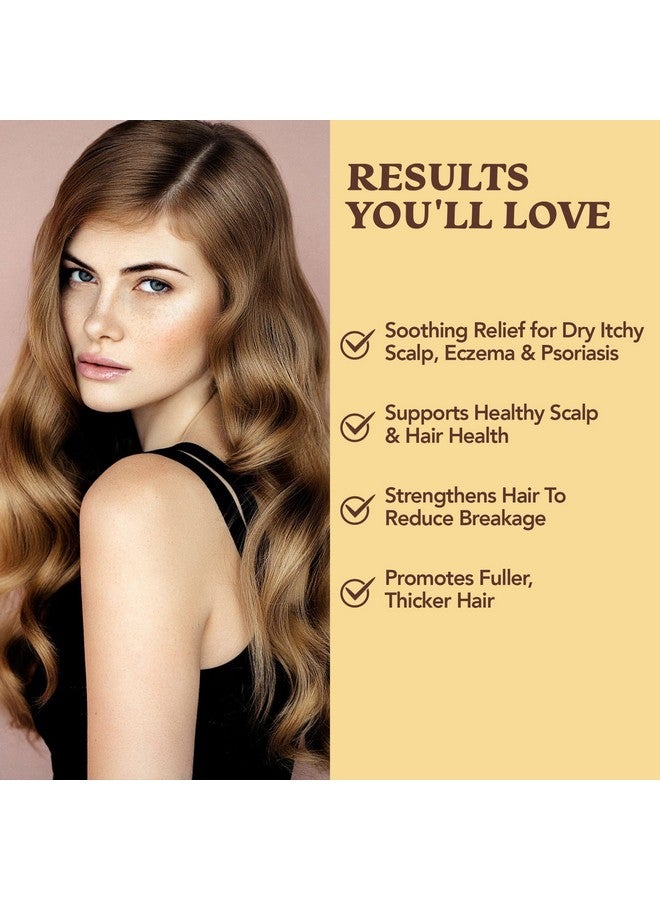 Green Leaf Naturals Eczema & Psoriasis Shampoo & Conditioner Set For Men & Women - Aloe Vera & Manuka Honey For Gentle Itchy & Dry Scalp Treatment - Anti-Dandruff, Anti-Seborrheic Dermatitis, Sulfate Free, Hypoallergenic - Image 2