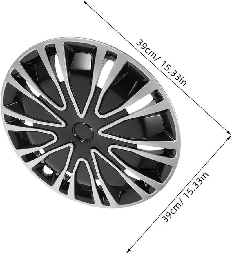 غطاية عجلة الحديد الأسود سهلة التركيب واقية لحافة الإطار للسيارة - Image 3
