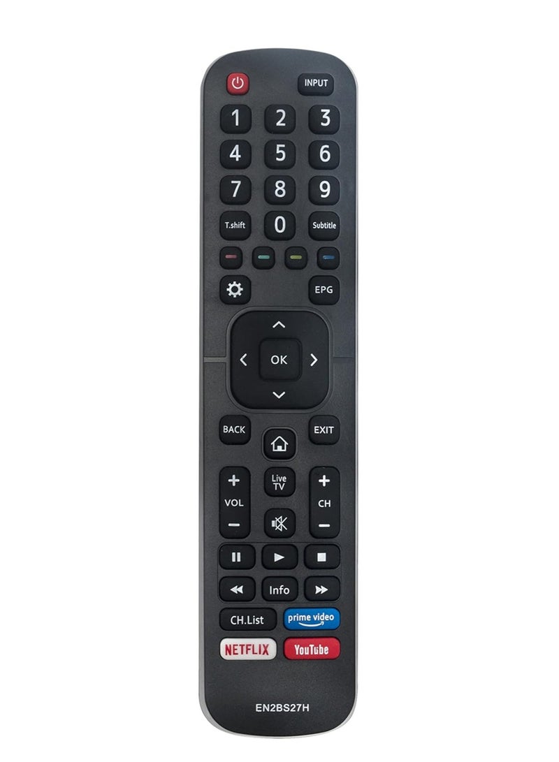 ELTRAZONE EN2BS27H Replacement Remote Control – Compatible with Hisense 4K UHD Smart TVs – No Setup Required, Plug & Play, Strong Signal, Durable Build, Compatible with B7100, B8000, Q8600, R5 Series - Image 1