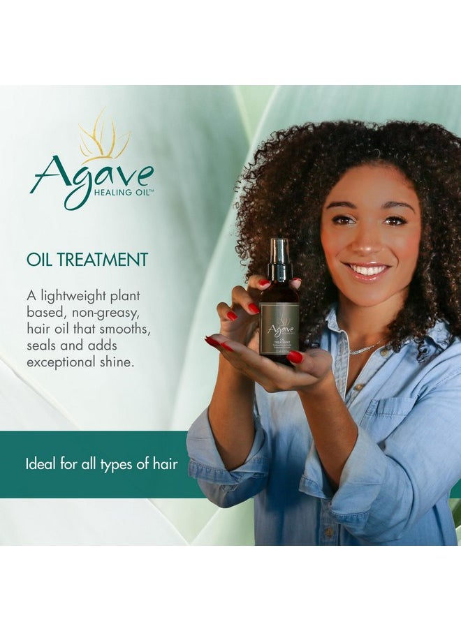 Agave HEALING OIL - Agave Healing Oil Treatment, Lightweight Rejuvenating Hair Oil for All Hair Types With Natural Agave Extract, Paraben & Sulfate-Free, 2 Fl Oz - Image 1
