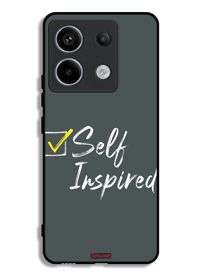Tolwak Xiaomi Redmi Note 13 Pro Protective Case Cover Self Inspired - Image 1