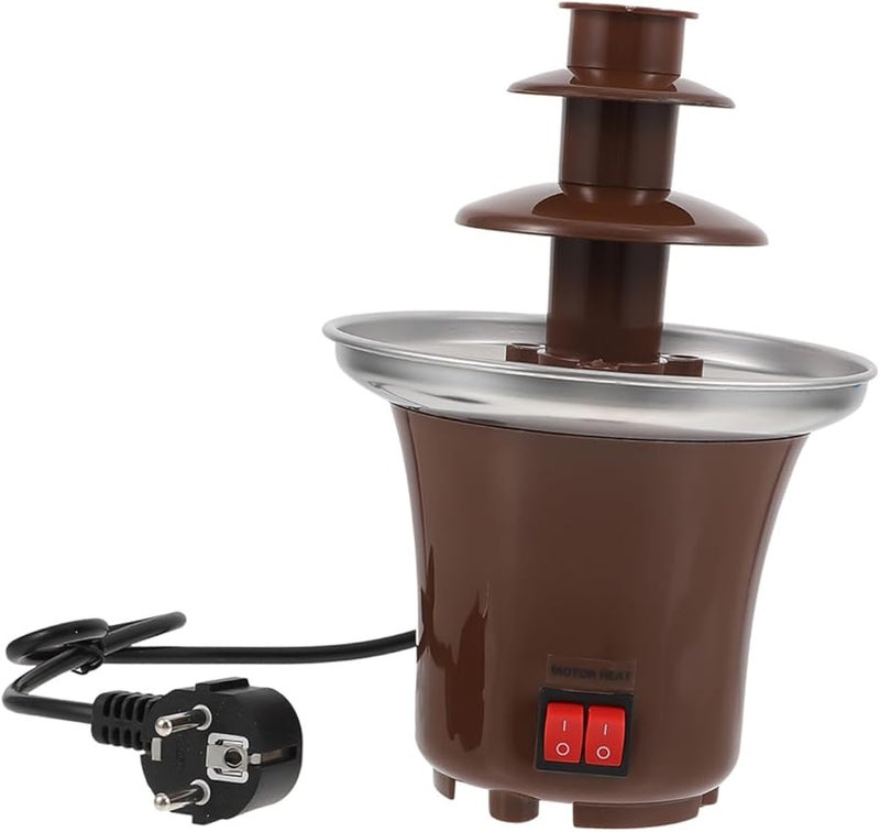 Stainless Steel Chocolate Fondue Machine Melting Fountain for Home Use - Image 1