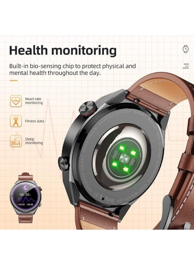Hoco Y11 Smart Watch with 1.5" AMOLED Display, Black, Fitness and Health Tracking Smartwatch, Bluetooth Calling - Image 4
