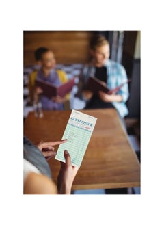 Juvale Guest Checks - 10-Pack Waiter Pads Perfect For Bars Caf  S And Restaurant Orders - Classic Design With Copy Page Waitress Accessories 100 Sheets Each 3.4 X 7 Inches  - Image 2