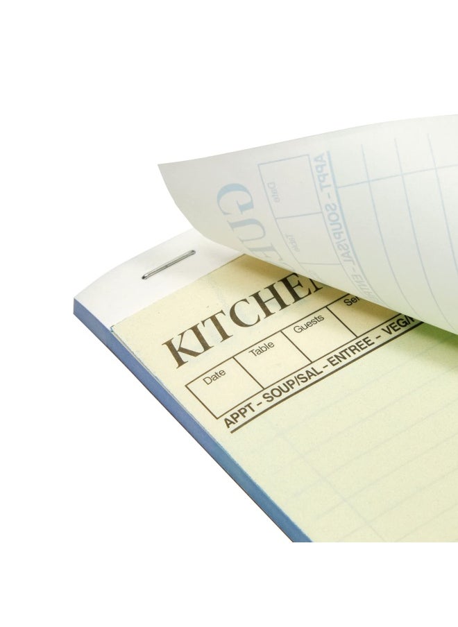 Juvale - Guest Checks - 10-Pack Waiter Pads Perfect For Bars Caf  S And Restaurant Orders - Classic Design With Copy Page Waitress Accessories 100 Sheets Each 3.4 X 7 Inches - Image 1