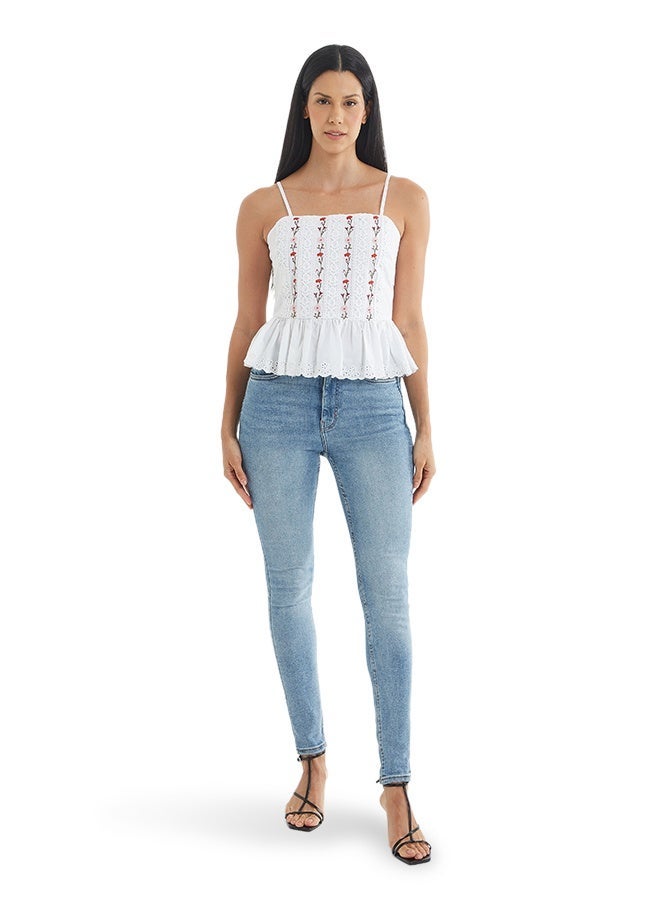 ASHARAE Women's Strap Top With Adjustor Comfortable Material, Breathable Daily Wear, Casual Fashion Outfit, Special Occasion Outfit, Trendy & Chic Apparel - Image 4