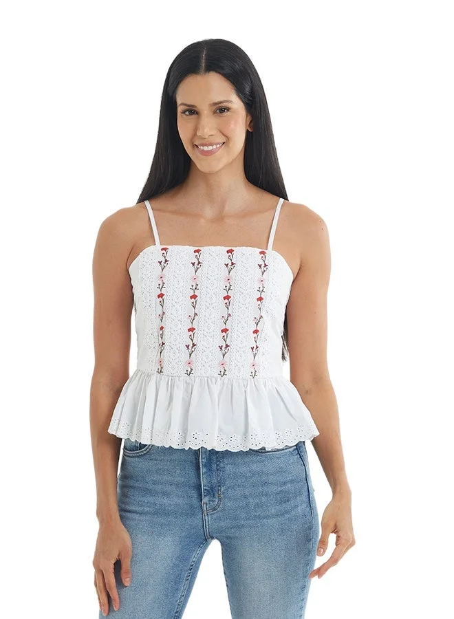 ASHARAE Women's Strap Top With Adjustor Comfortable Material, Breathable Daily Wear, Casual Fashion Outfit, Special Occasion Outfit, Trendy & Chic Apparel