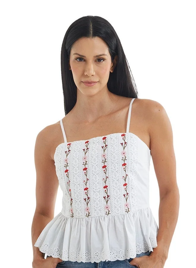 ASHARAE Women's Strap Top With Adjustor Comfortable Material, Breathable Daily Wear, Casual Fashion Outfit, Special Occasion Outfit, Trendy & Chic Apparel