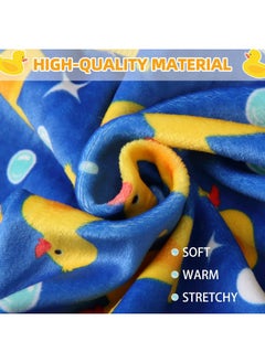 PUPTECK Soft Fleece Dog Pajamas For Small Medium Dogs, Adorable Puppy Sweaters Clothes Jumpsuit Pjs, Lightweight Cat Coat Pet Apparel, Blue, Xxl  - Image 5