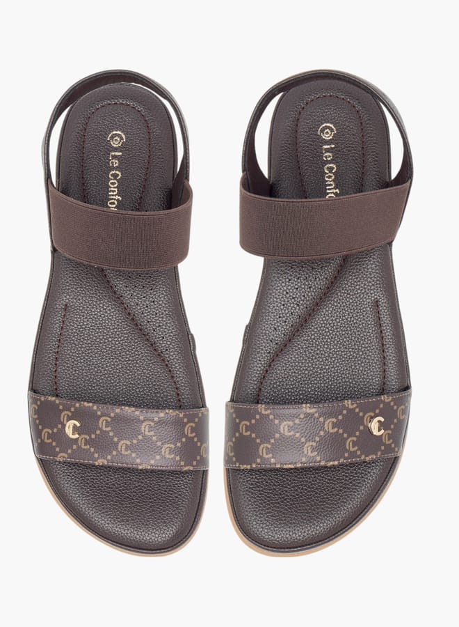 Le Confort Women Strappy Slip-On Comfort Sandals  - Image 1