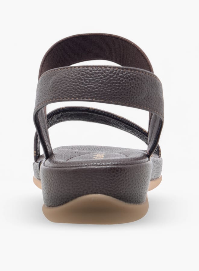 Le Confort Women Strappy Slip-On Comfort Sandals  - Image 4