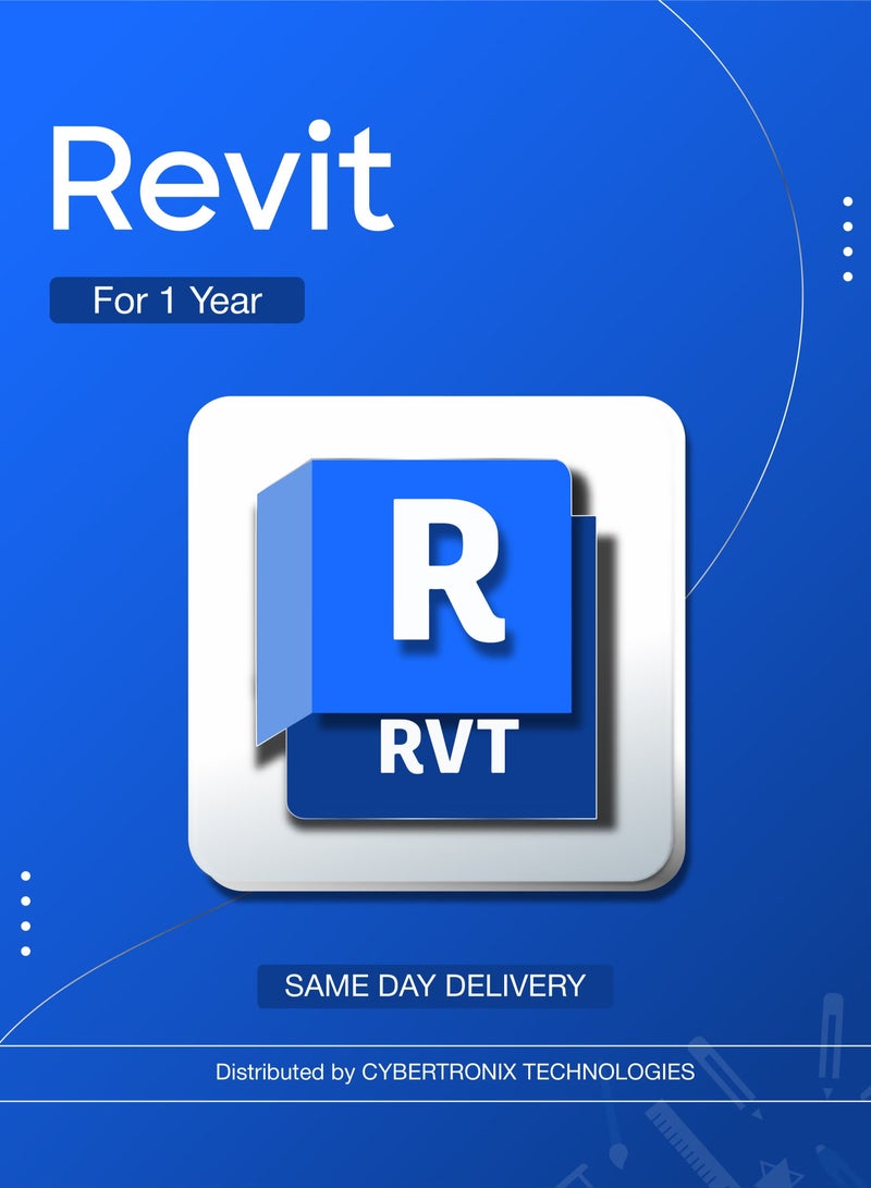 Autodesk Autodesk Revit – 1 Year Subscription | SAME DAY DELIVERY