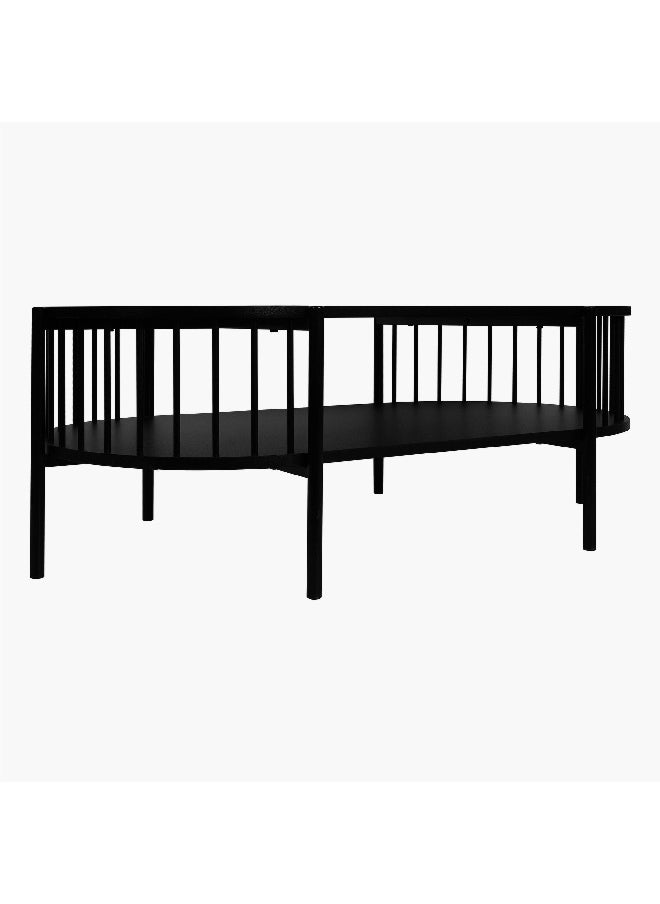 Home Box Havok Coffee Table with Shelf 50 x 36.5 x 104 cm  - Image 4