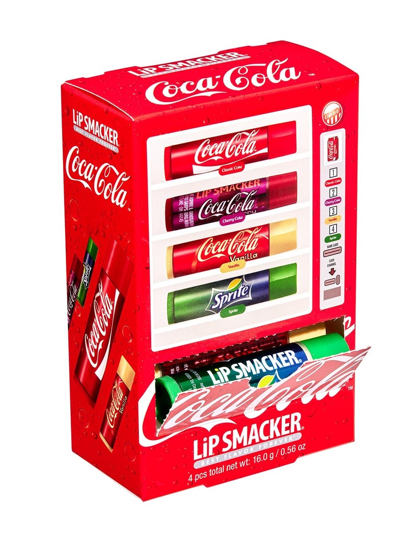 Lip Smacker Lip Smacker Coca Cola Collection, lip balm made for kids - Coca Cola Lip Balm Vending Machine  - Image 1