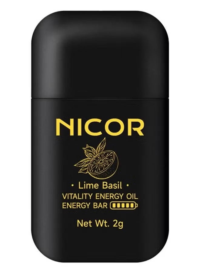 Nicor 1pc On-the-Go Portable Aromatherapy Nasal Inhaler Personal Diffuser Sniffer Stick With Essential Oils Refreshing Menthol for Stress Anxiety Relief Soothes Comforts Boosts Focus - Image 2