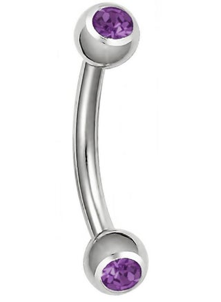 16G Daith Earrings Surgical Steel Rook Eyebrow Earring Double Gem Cz Barbell Piercing Jewelry For Women Men (Purple) - pzsku/Z313F78B6047BDEB3A4C6Z/45/_/1735214653/086857c0-8471-42a8-92b9-b9b7ff70e128